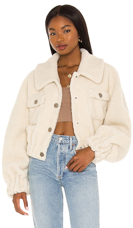 view 1 of 4 Nara Cropped Jacket in Ivory
