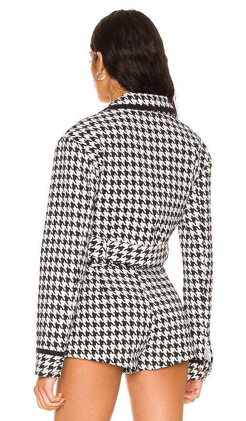 view 4 of 5 Marciana Jacket in Black & White