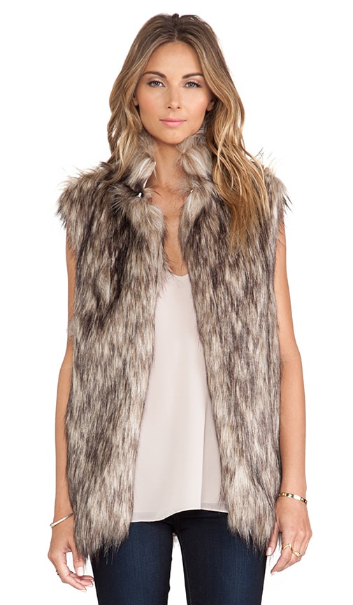 Camille Faux Fur Vest