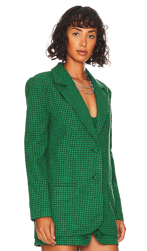 view 3 of 5 Avery Blazer in Green & Black