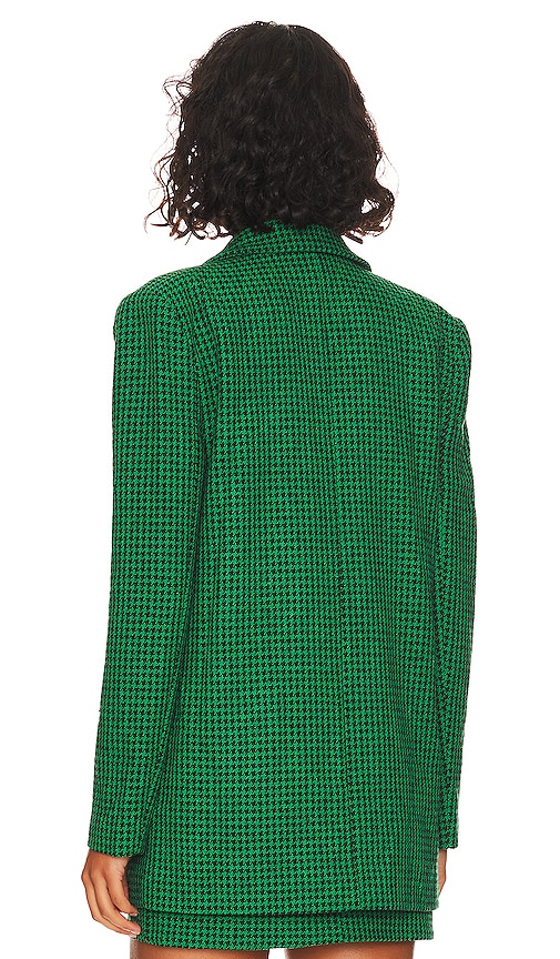 view 4 of 5 Avery Blazer in Green & Black