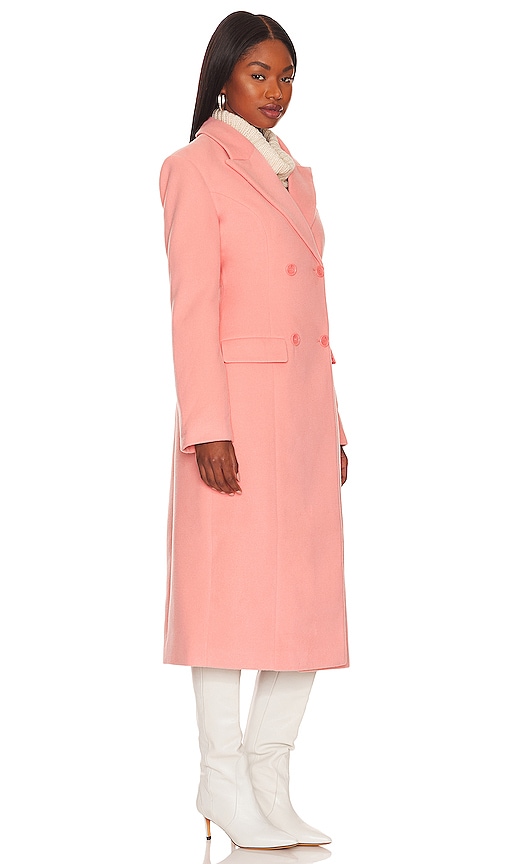 view 3 of 4 Astoria Coat in Pink