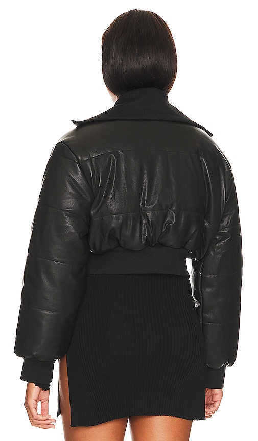 view 3 of 4 Nikki Puffer Jacket in Black