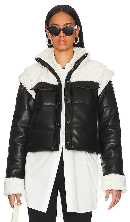 view 1 of 6 Greenpoint Twofer Puffer in Black
