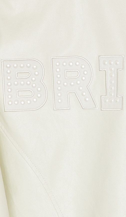 view 6 of 6 Bride Moto Jacket in Bright White