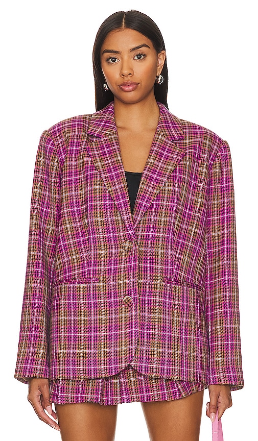 view 2 of 5 Heather Blazer in Houndstooth Multi