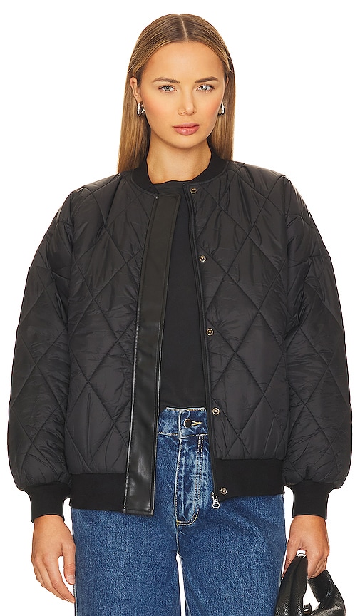 Lovers & Friends Julie Quilted Jacket In Black