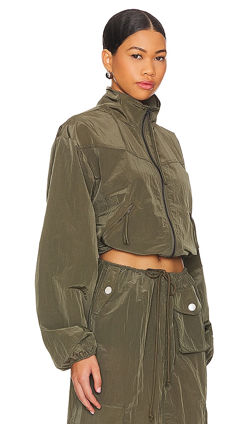 view 3 of 5 Noah Jacket in Olive Green