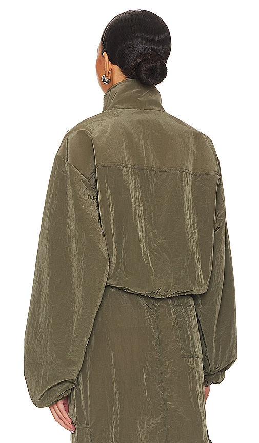 view 4 of 5 Noah Jacket in Olive Green