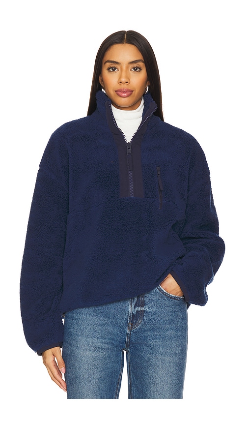 view 1 of 4 Kelsey Half Zip Pullover in Navy Blue