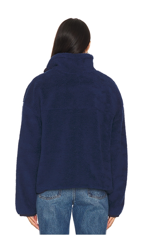 view 3 of 4 Kelsey Half Zip Pullover in Navy Blue