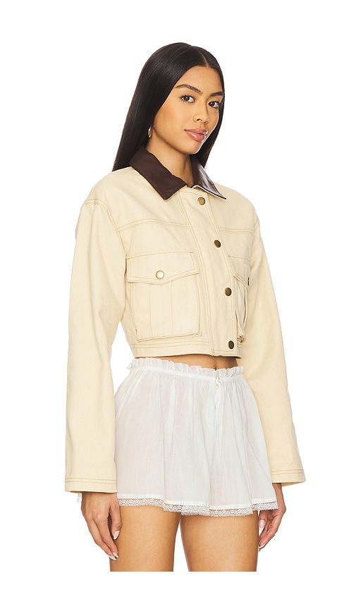 view 3 of 5 Tess Jacket in Tan