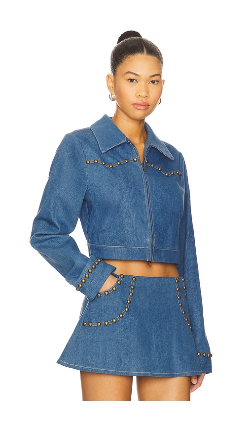 view 2 of 4 Palmer Jacket in Medium Blue