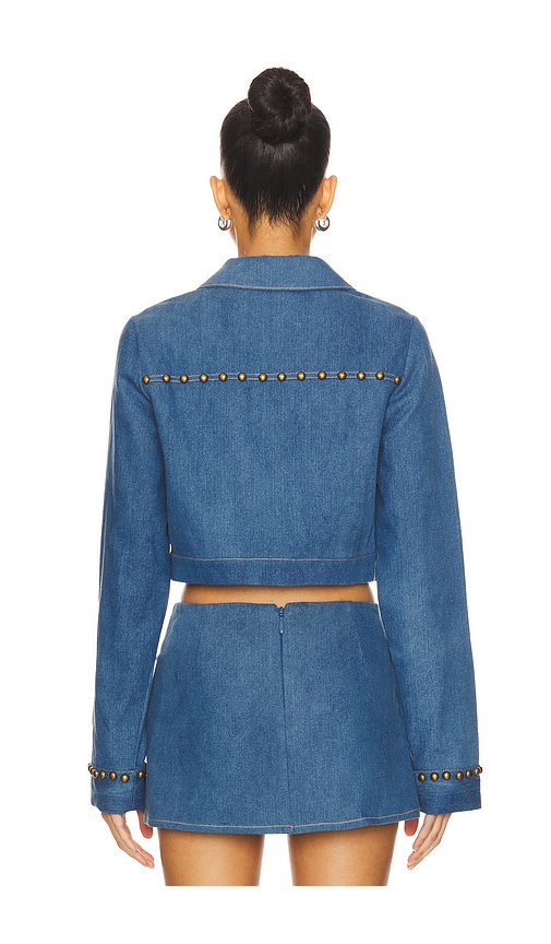view 3 of 4 Palmer Jacket in Medium Blue