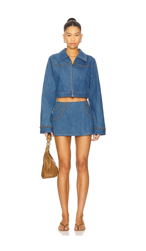 view 4 of 4 Palmer Jacket in Medium Blue