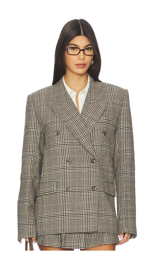 Lovers & Friends Elsie Blazer In Brown