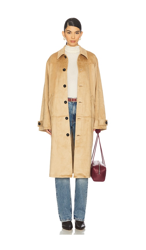 Lovers & Friends Christina Trench Coat In Brown
