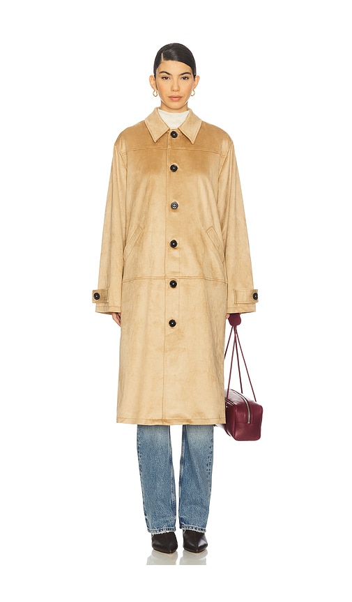 Lovers & Friends Christina Trench Coat In Brown