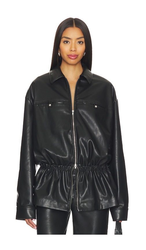 Lovers & Friends Greta Faux Leather Jacket In Black