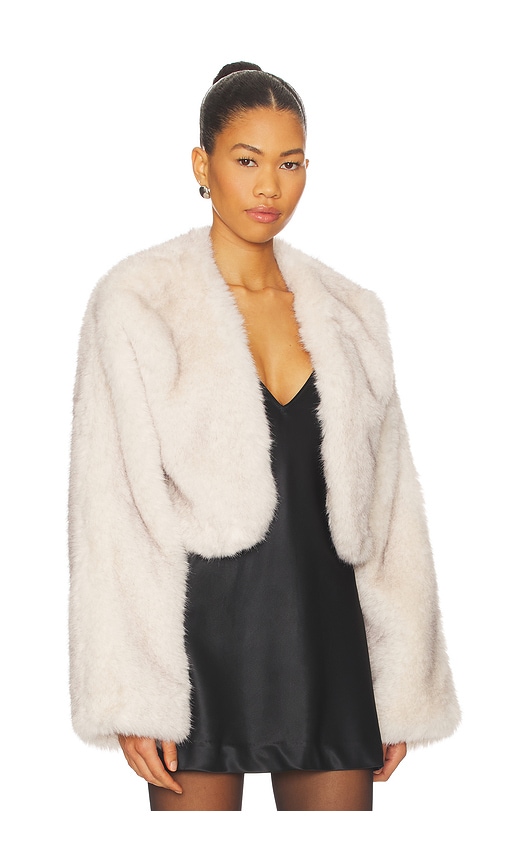 view 2 of 4 Cropped Gabriel Coat in Light Tan