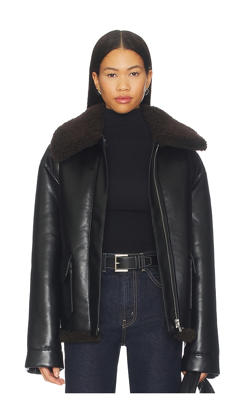 Lovers & Friends Irving Faux Leather Jacket