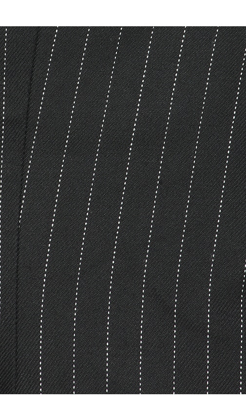 view 5 of 5 Peyton Blazer Jacket in Black Pinstripe