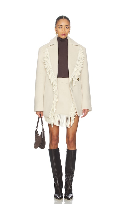 view 5 of 5 Whitney Coat in Cream