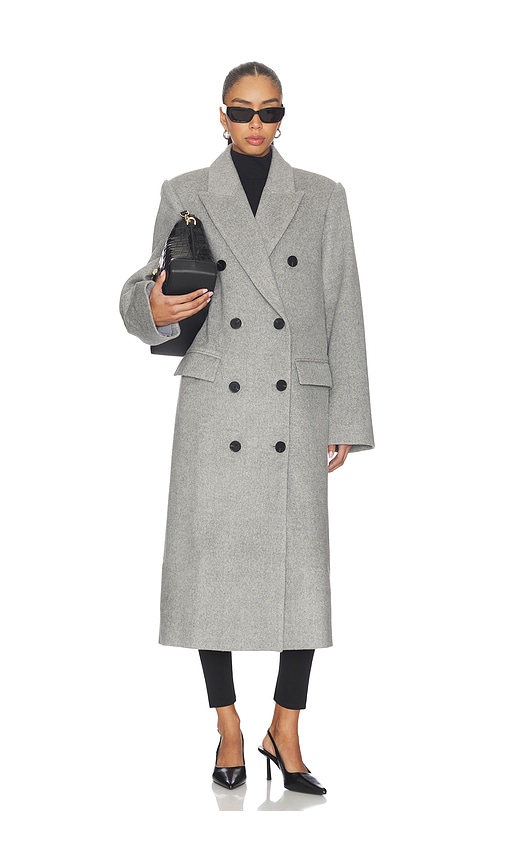 view 1 of 4 Evie Coat in Grey Multi