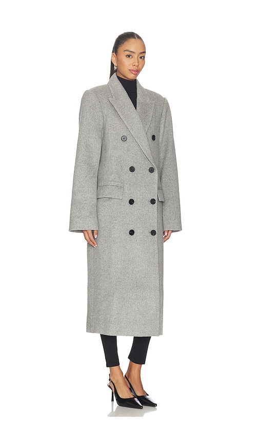 view 3 of 4 Evie Coat in Grey Multi