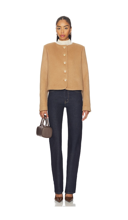 view 4 of 4 Reign Wool Jacket in Camel