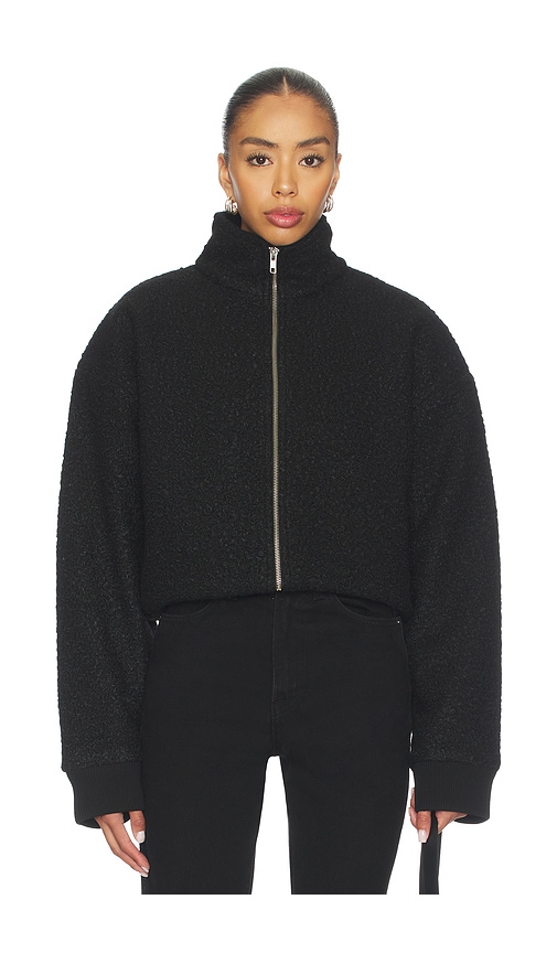view 2 of 5 Emmie Sherpa Jacket in Black