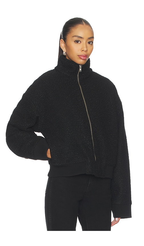 view 3 of 5 Emmie Sherpa Jacket in Black