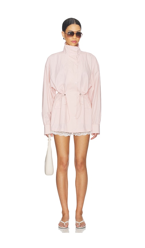 view 5 of 5 Carie Jacket in Baby Pink