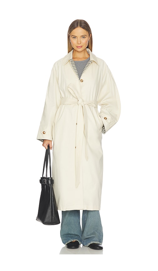 view 2 of 4 Sara Trench Coat in Beige