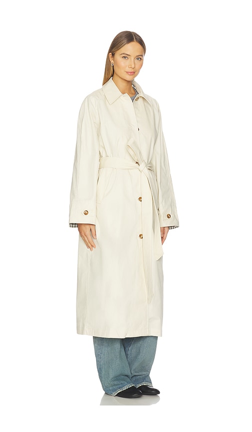 view 3 of 4 Sara Trench Coat in Beige