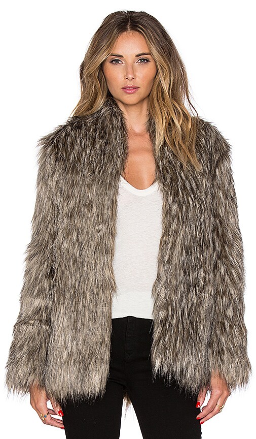 Selena Faux Fur Coat