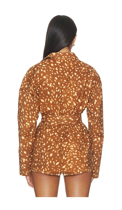 view 4 of 6 Jocelyn Jacket in Bambi Brown