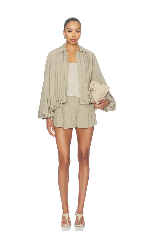 view 5 of 5 Matilda Jacket in Grey Olive