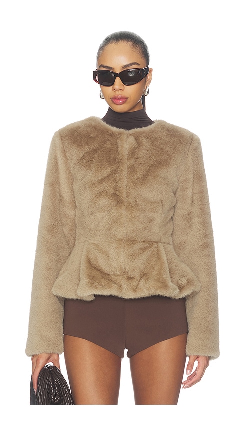Lovers and Friends Avin Jacket in Brown. - size L (also in M, S, XL, XS, XXS)