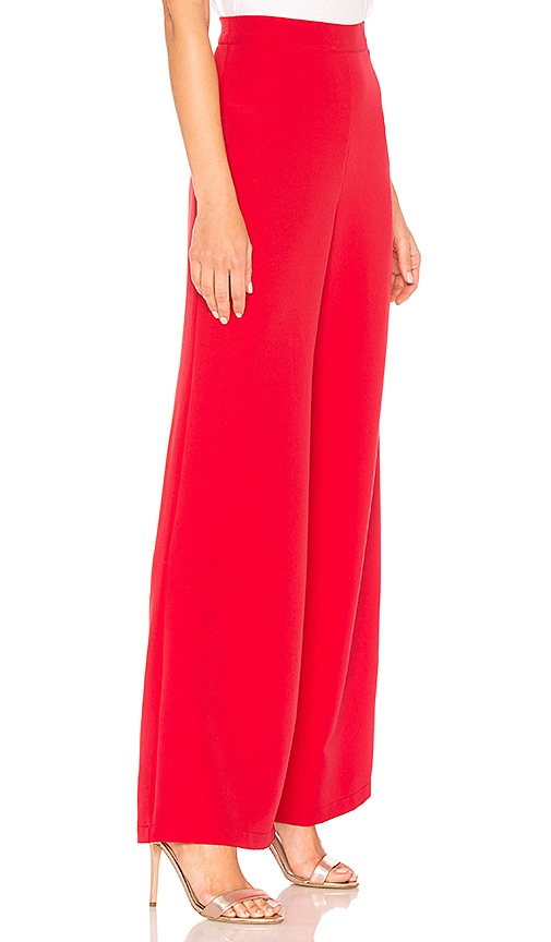 view 2 of 4 Crescendo Wide Leg Pant in Red