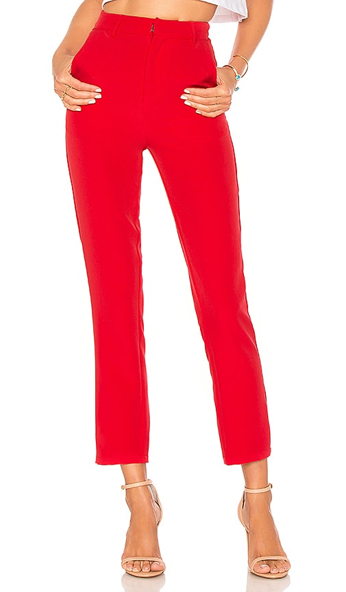 view 1 of 4 Tempo Skinny Pants in Red