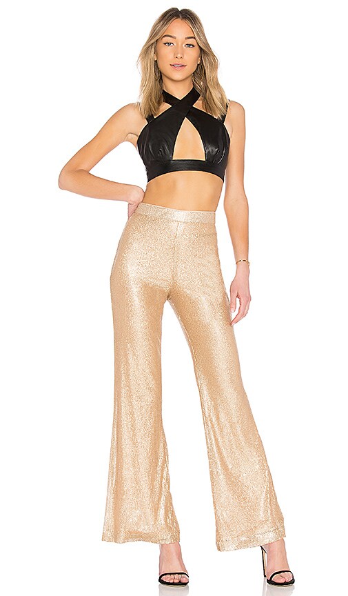view 4 of 5 Ballad Pant in Gold