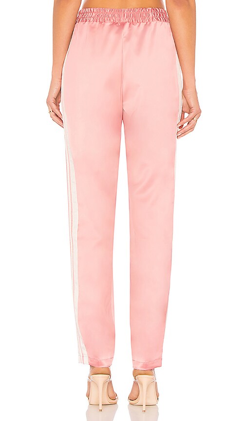 view 3 of 4 Tailored Track Trouser in Blush & White