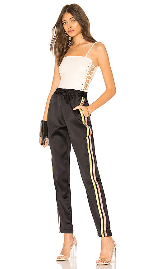 view 4 of 4 Tailored Track Pant in Black Neons