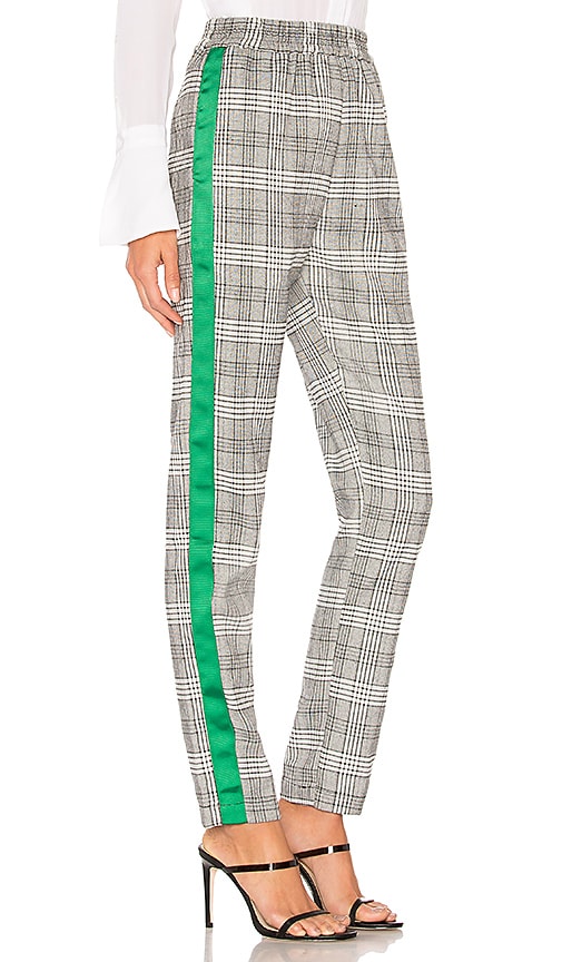 view 2 of 4 Tailored Track Trouser in Grey Plaid