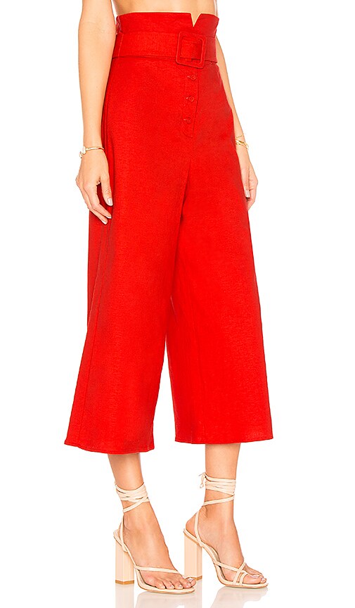 view 2 of 4 Claire Pant in Red Hot