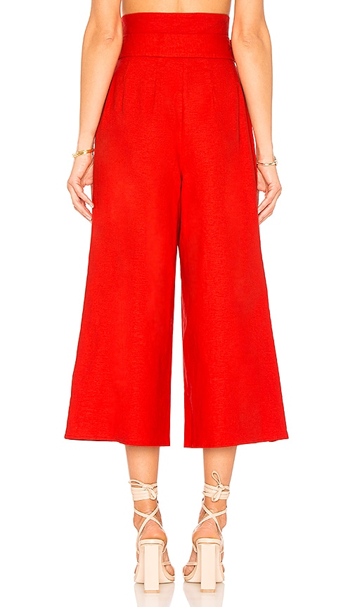 view 3 of 4 Claire Pant in Red Hot