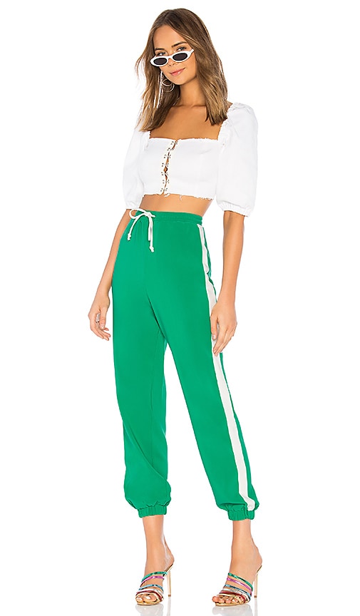 view 4 of 4 Lydia Track Pant in Emerald