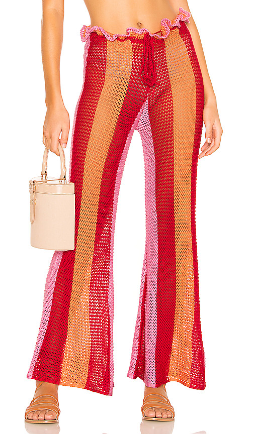 view 1 of 4 Let It Be Pant in Sunset Stripe