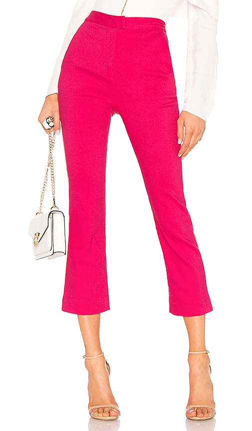 hot pink capri pants